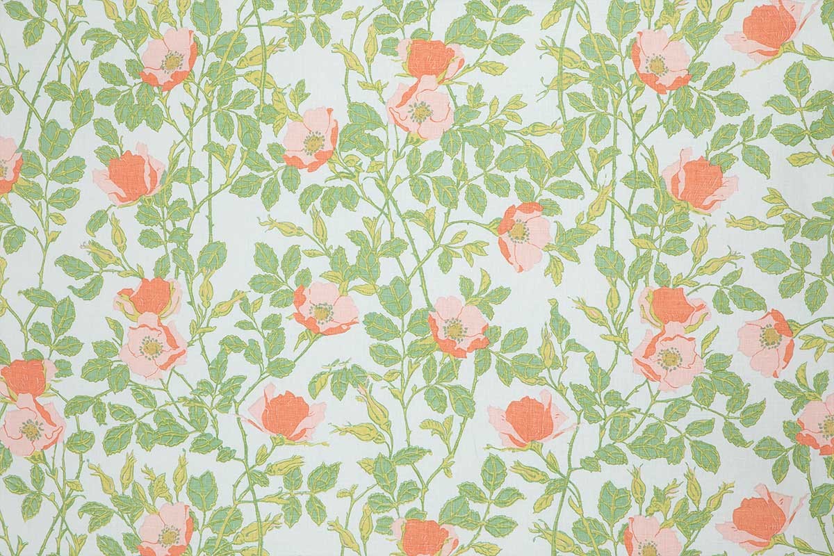 Richmond Peach fabric by Christopher Farr Cloth
