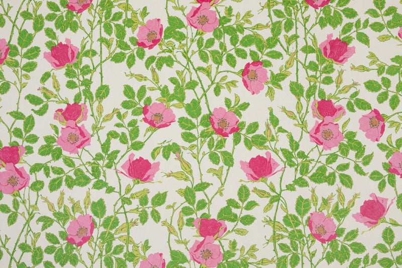 Richmond Fuchsia Wallpaper by Christopher Farr Cloth