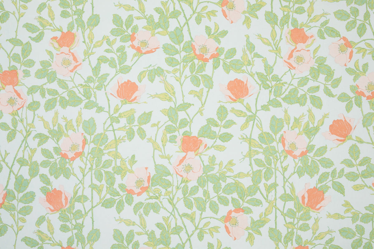 Richmond Guava Wallpaper by Christopher Farr Cloth