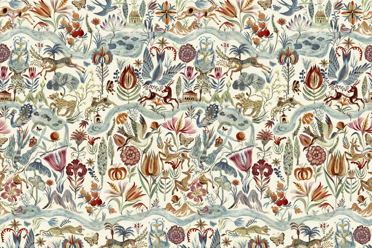 River of Joy Fig Wallpaper by Christopher Farr Cloth