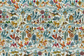 River of Joy Cobalt Wallpaper by Christopher Farr Cloth