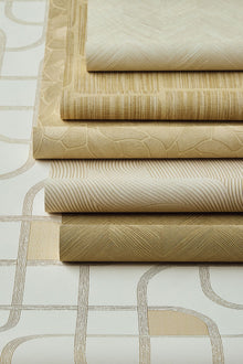 363237 Chevron Ochre Wallpaper by Eijffinger