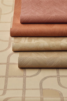 363239 Chevron Terracotta Wallpaper by Eijffinger