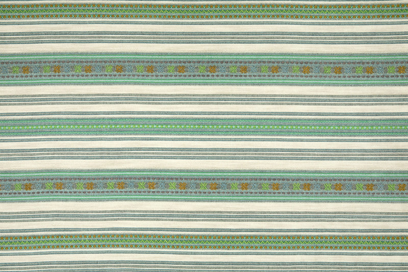 Romany Weave Aqua fabric by Christopher Farr Cloth