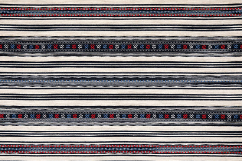 Romany Weave Indigo fabric by Christopher Farr Cloth