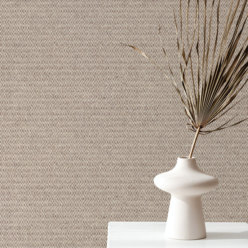 AG47002 Caladoc Marrón Angèle Wallpaper by Tres Tintas