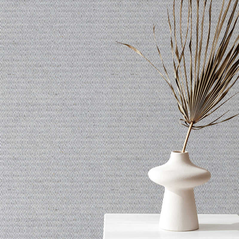 AG47010 Hielo Azul Gris azulado Angèle Wallpaper by Tres Tintas