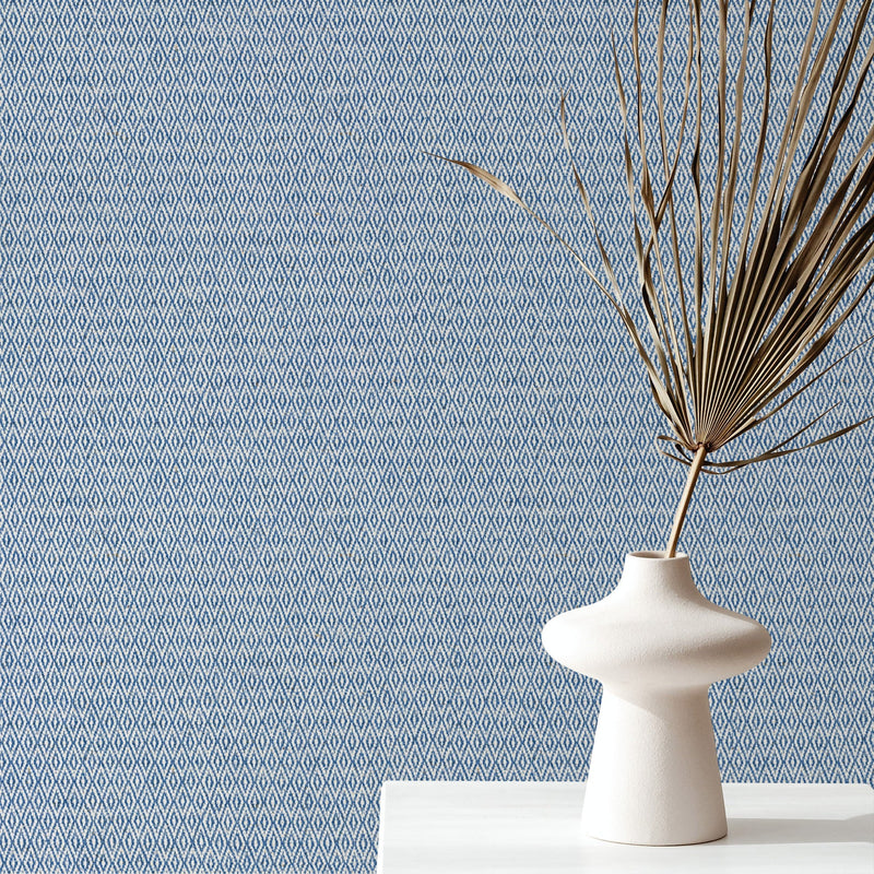 AG47012 Blue Lake Azul oscuro Angèle Wallpaper by Tres Tintas