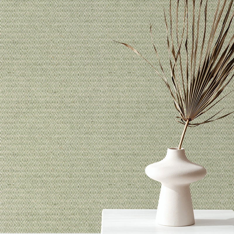 AG47016 Melisa Verde Oliva Angèle Wallpaper by Tres Tintas