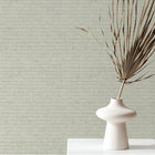 AG47018 Tavira Verde gris Angèle Wallpaper by Tres Tintas