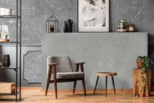 M3504-1 Raya Silver Gaia Mural by Tres Tintas