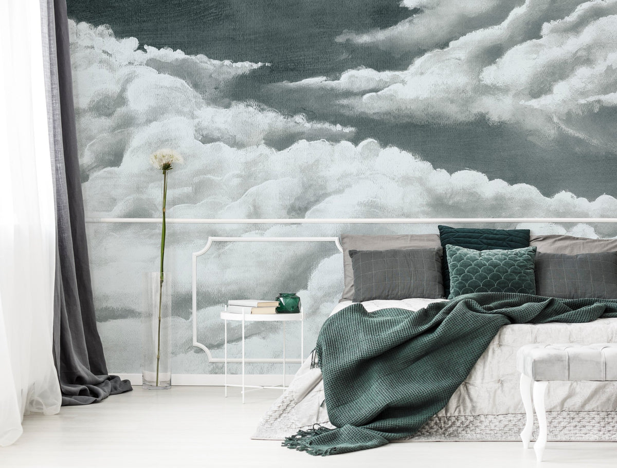 M3506-1 Alba Grey Gaia Mural by Tres Tintas