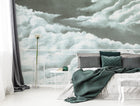 M3506-3 Alba Green Gaia Mural by Tres Tintas