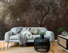 M3510-3 Vacui Red Gaia Mural by Tres Tintas