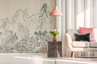 M3512-2 Zen Beige Gaia Mural by Tres Tintas