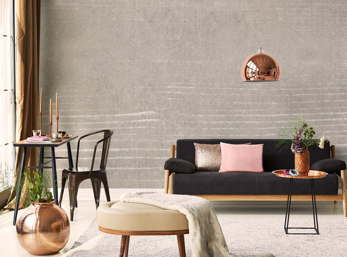 M3515-3 Sesuru Grey Gaia Mural by Tres Tintas