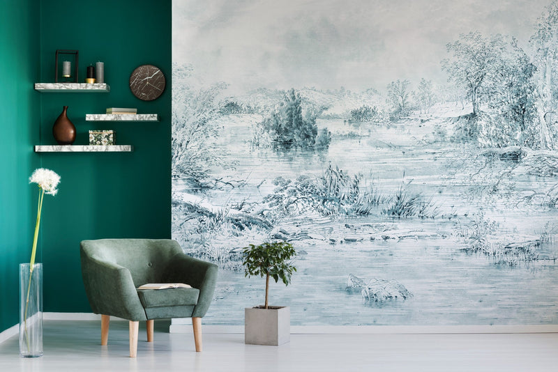 M3517-2 Brezo Beige Gaia Mural by Tres Tintas