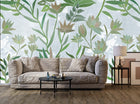 M3522-3 Foré Green Gaia Mural by Tres Tintas