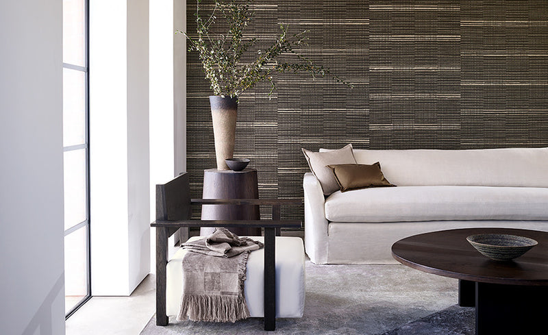 MW134/02 Root Collage II Flint Wallpaper by Mark Alexander