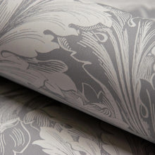 A68901 Rossetti Acanthus Leaves Grey Wallpaper by Grandeco