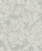 A68901 Rossetti Acanthus Leaves Grey Wallpaper by Grandeco