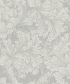A68901 Rossetti Acanthus Leaves Grey Wallpaper by Grandeco