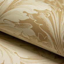 A68902 Rossetti Acanthus Leaves Gold Wallpaper by Grandeco