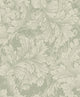 Rossetti Acanthus Leaves Green Wallpaper by Grandeco