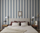 S10105 Indigo Blue Magnus Mons Klint Wallpaper by Sandberg