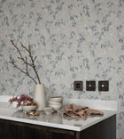 S10113 Irene Jordnara Indigo Blue Wallpaper By Sandberg