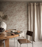 S10114 Jon Jordnara Burgundy Wallpaper By Sandberg