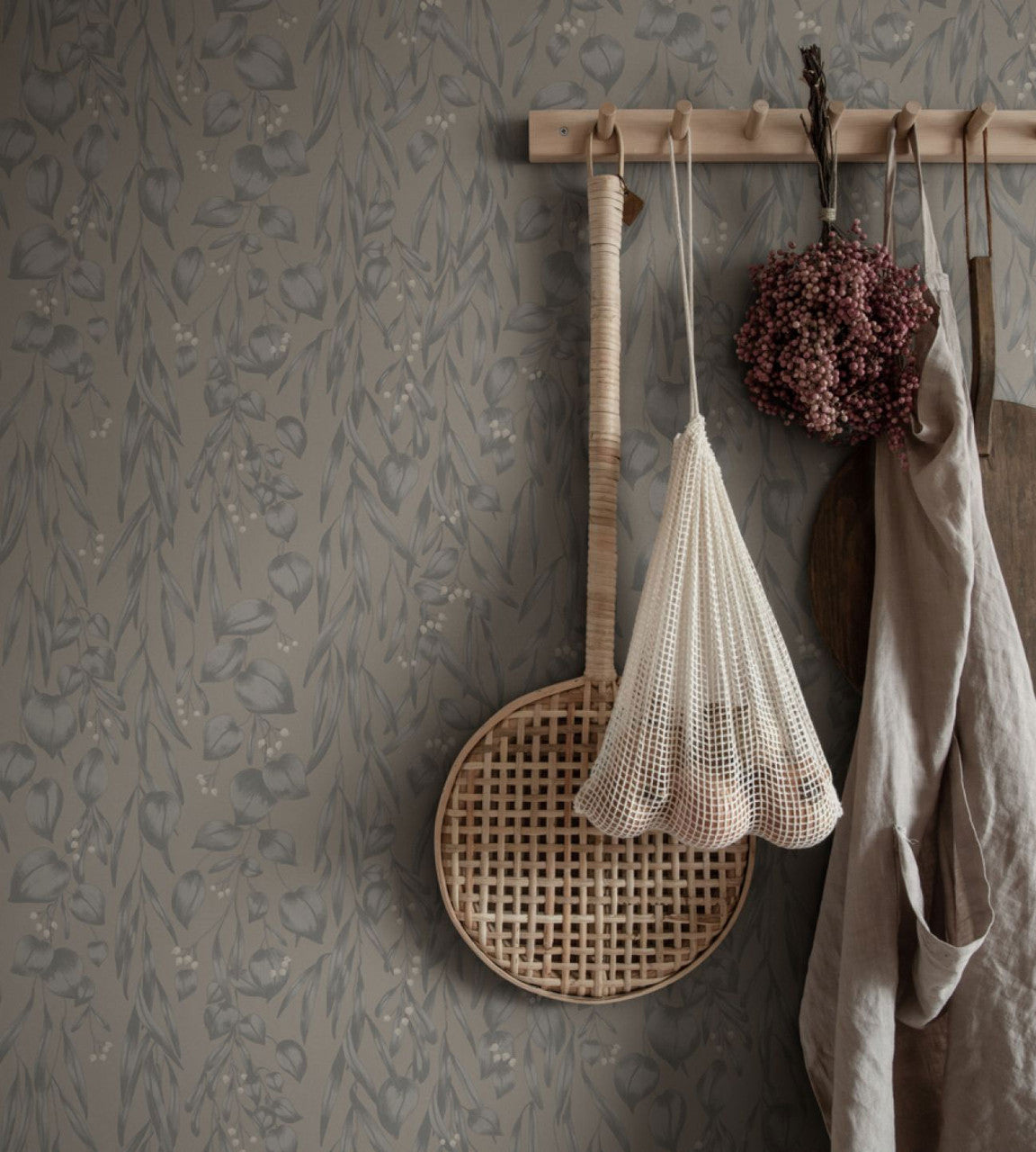 S10118 Sara Jordnara Misty Blue Wallpaper By Sandberg