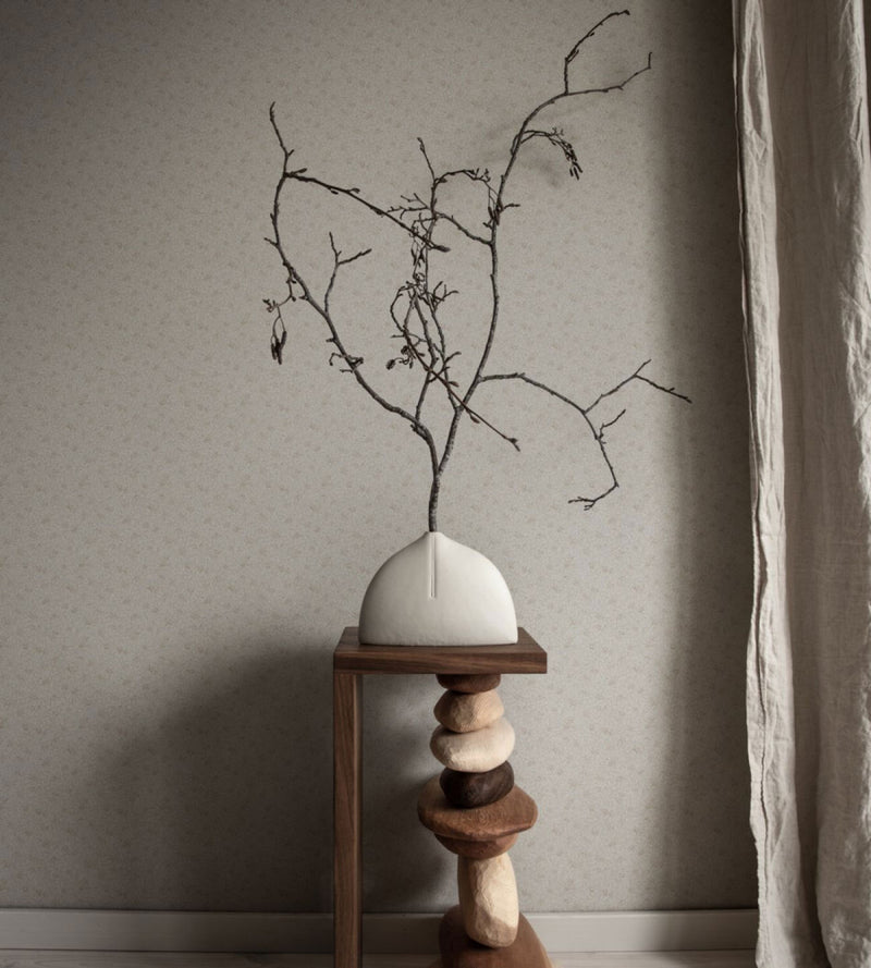 S10122 Stella Jordnara Sage Green Wallpaper By Sandberg