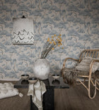 S10125 Kristoffer Jordnara Misty Blue Wallpaper By Sandberg