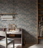 S10125 Kristoffer Jordnara Misty Blue Wallpaper By Sandberg