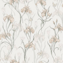 S10135 Iris Huset I Solen Powder Pink Wallpaper By Sandberg