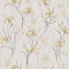 S10136 Iris Huset I Solen Amber Wallpaper By Sandberg