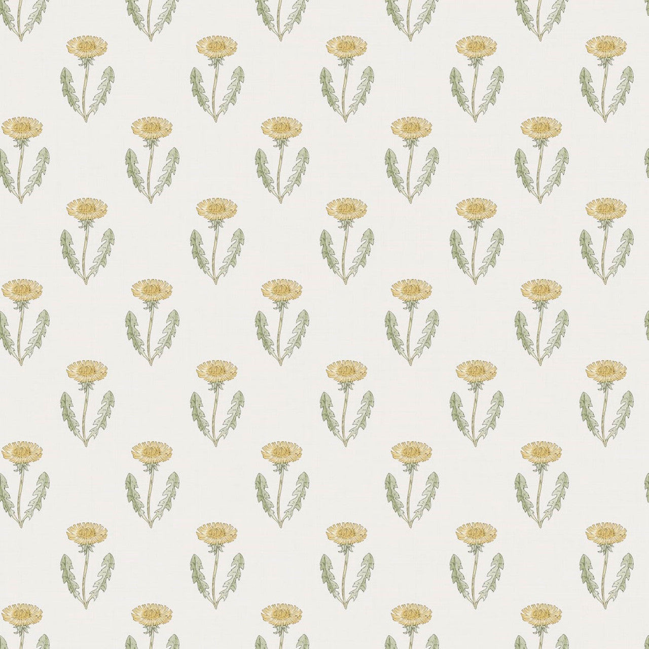 S10137 Maskrosen Huset I Solen Spring Green Wallpaper By Sandberg