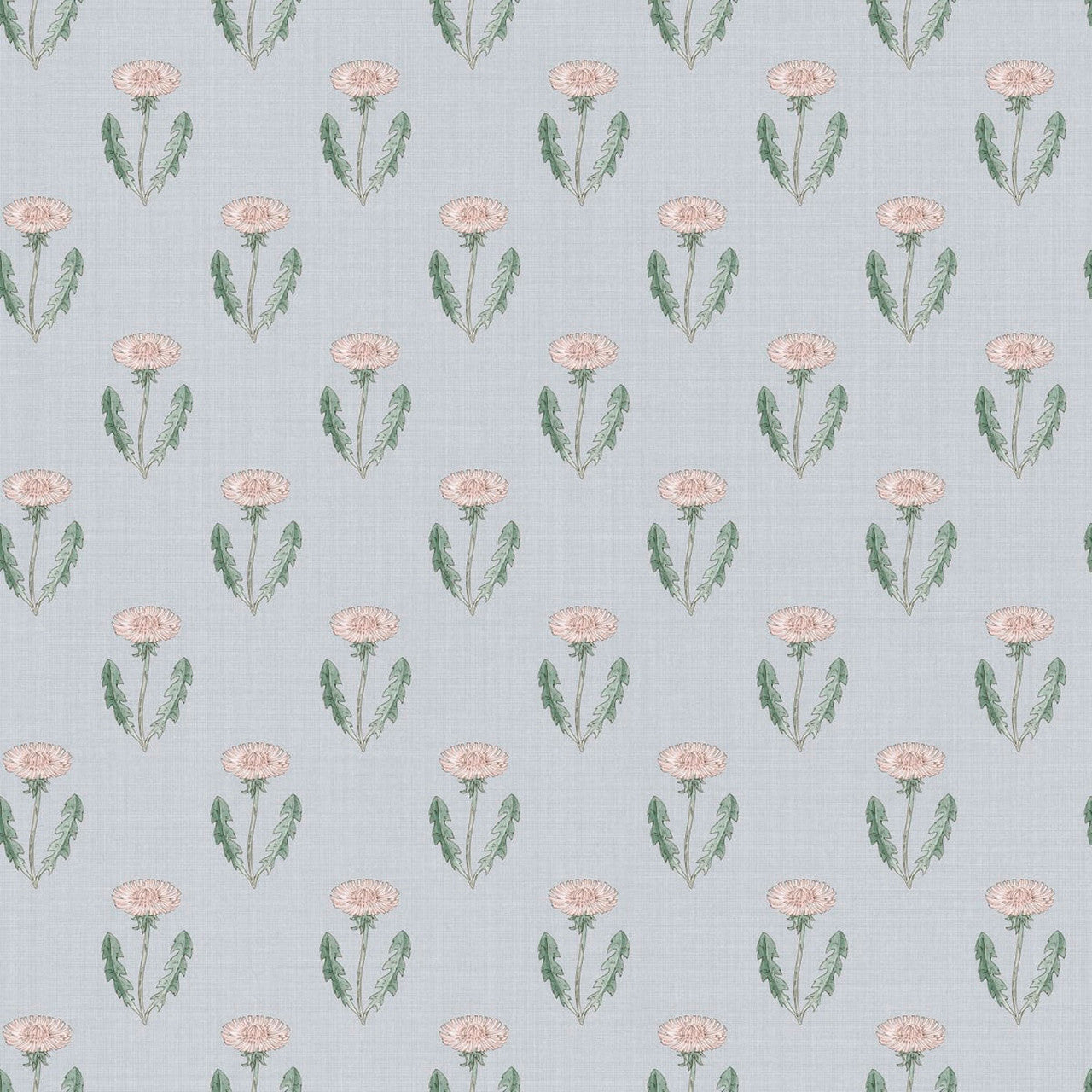 S10138 Maskrosen Huset I Solen Soft Blue Wallpaper By Sandberg
