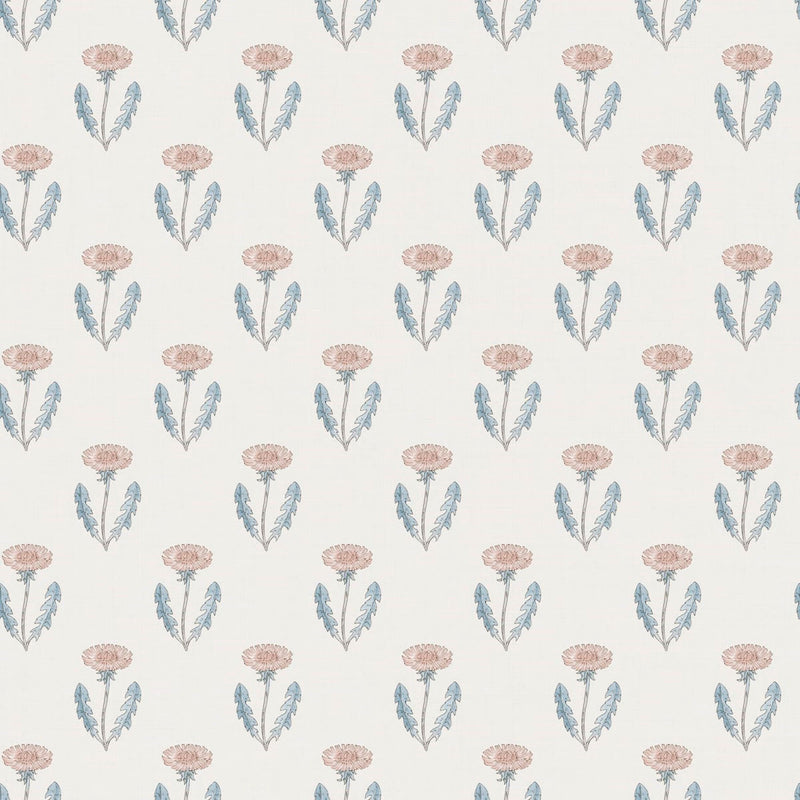 S10139 Maskrosen Huset I Solen Pink Wallpaper By Sandberg