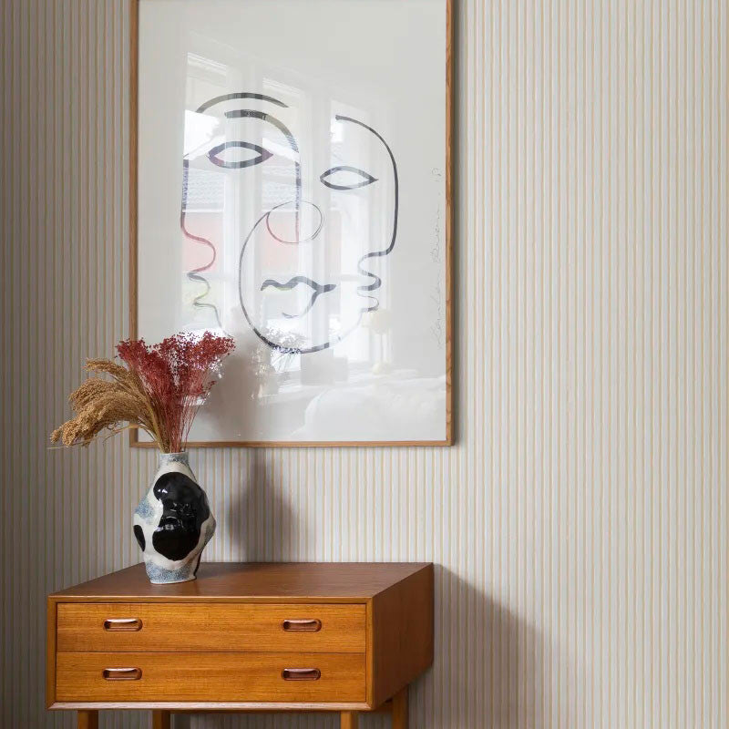 S10141 Brita Huset I Solen Sunflower Wallpaper By Sandberg