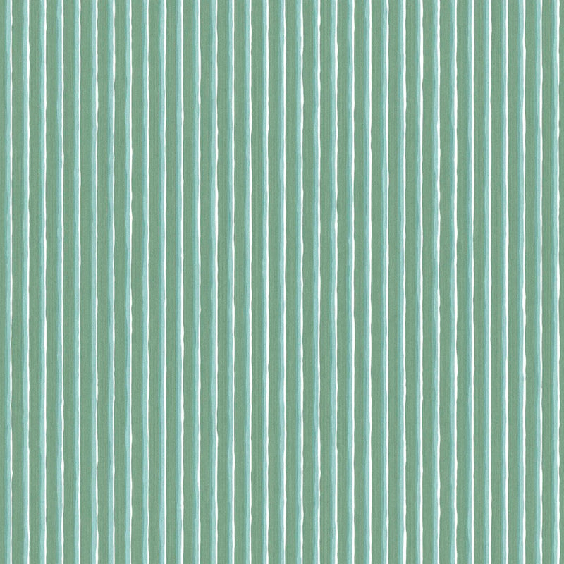 S10142 Brita Huset I Solen Emerald Wallpaper By Sandberg