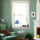 S10142 Brita Huset I Solen Emerald Wallpaper By Sandberg