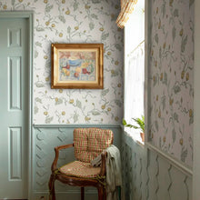 S10147 Elmire Huset I Solen Spring Green Wallpaper By Sandberg