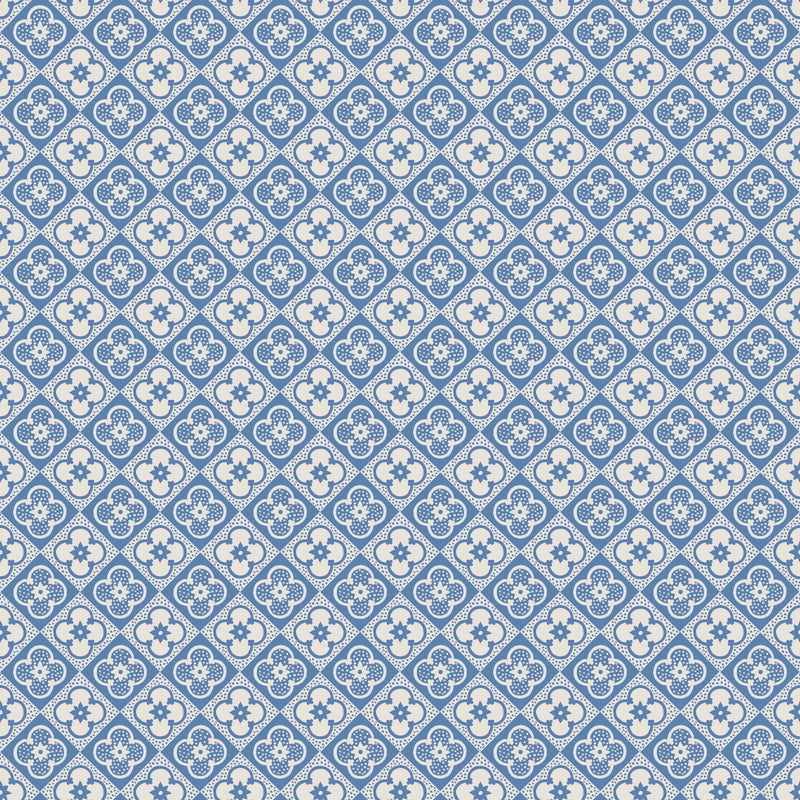 S10150 Lyckan Huset I Solen Sapphire Wallpaper By Sandberg