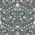 Till Carl Huset I Solen Indigo Wallpaper By Sandberg