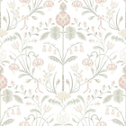 S10156 Till Carl Huset I Solen Powder Pink Wallpaper By Sandberg
