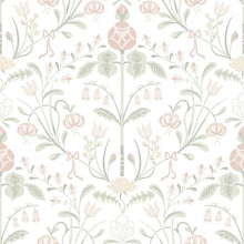 S10156 Till Carl Huset I Solen Powder Pink Wallpaper By Sandberg