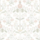 Till Carl Huset I Solen Powder Pink Wallpaper By Sandberg