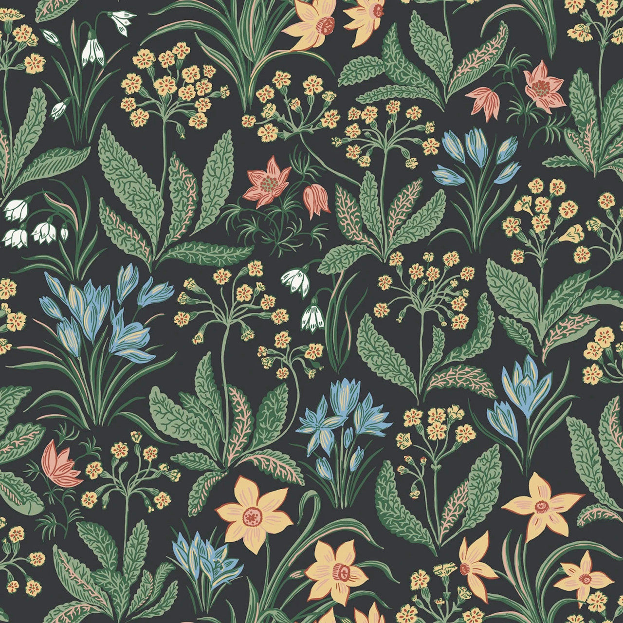 S10161 Huset I Solen Huset I Solen Charcoal Wallpaper By Sandberg